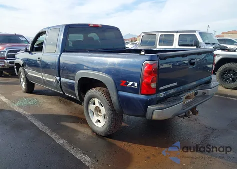 2006 Chevrolet Silverado 1500 Lt2 из США, поврежденный, VIN 2GCEK19B761107814
